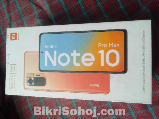 Xiaomi redmi note 10 pro max